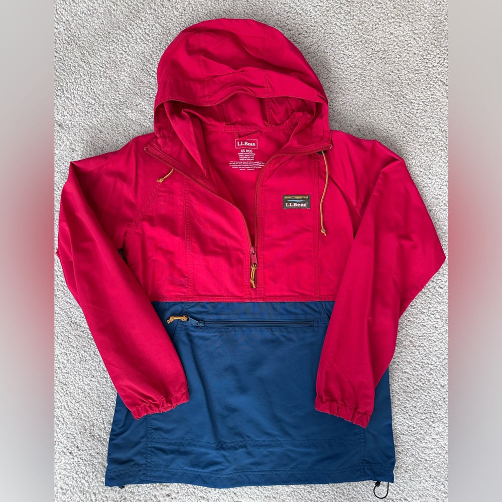 LL Bean anorak jacket